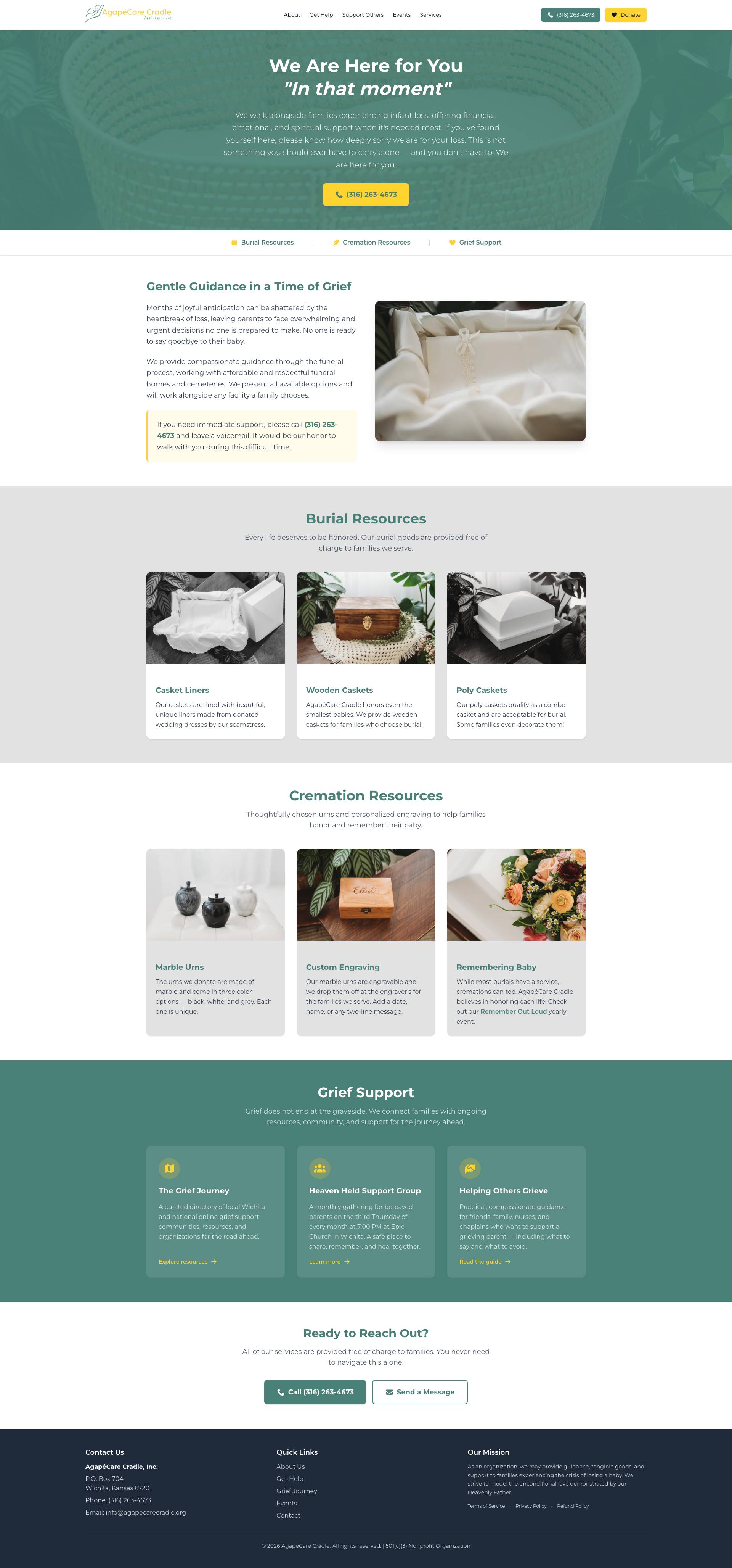 Preview of AgapéCare Cradle