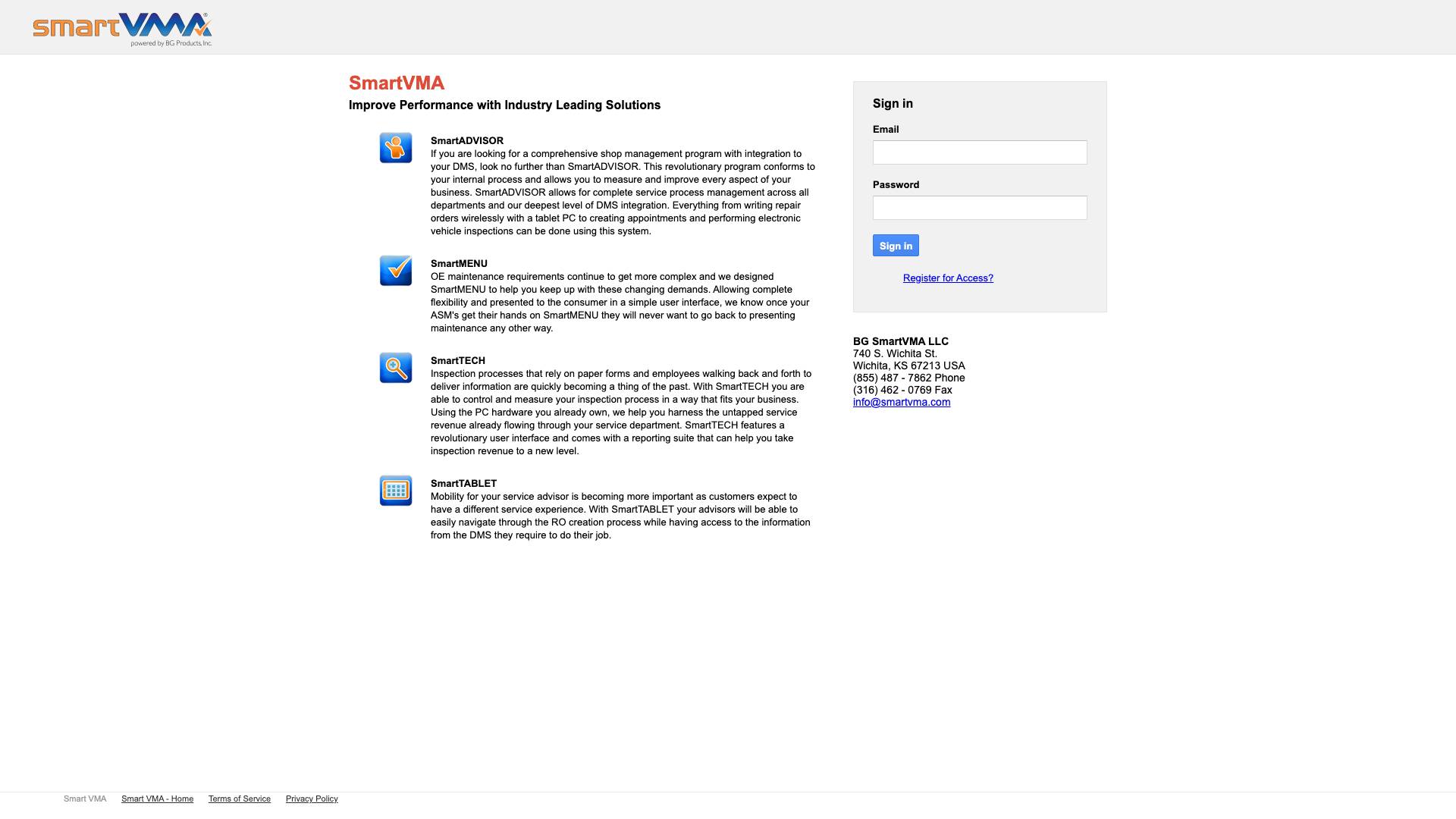 Preview of Smart VMA - Intelligence Systems