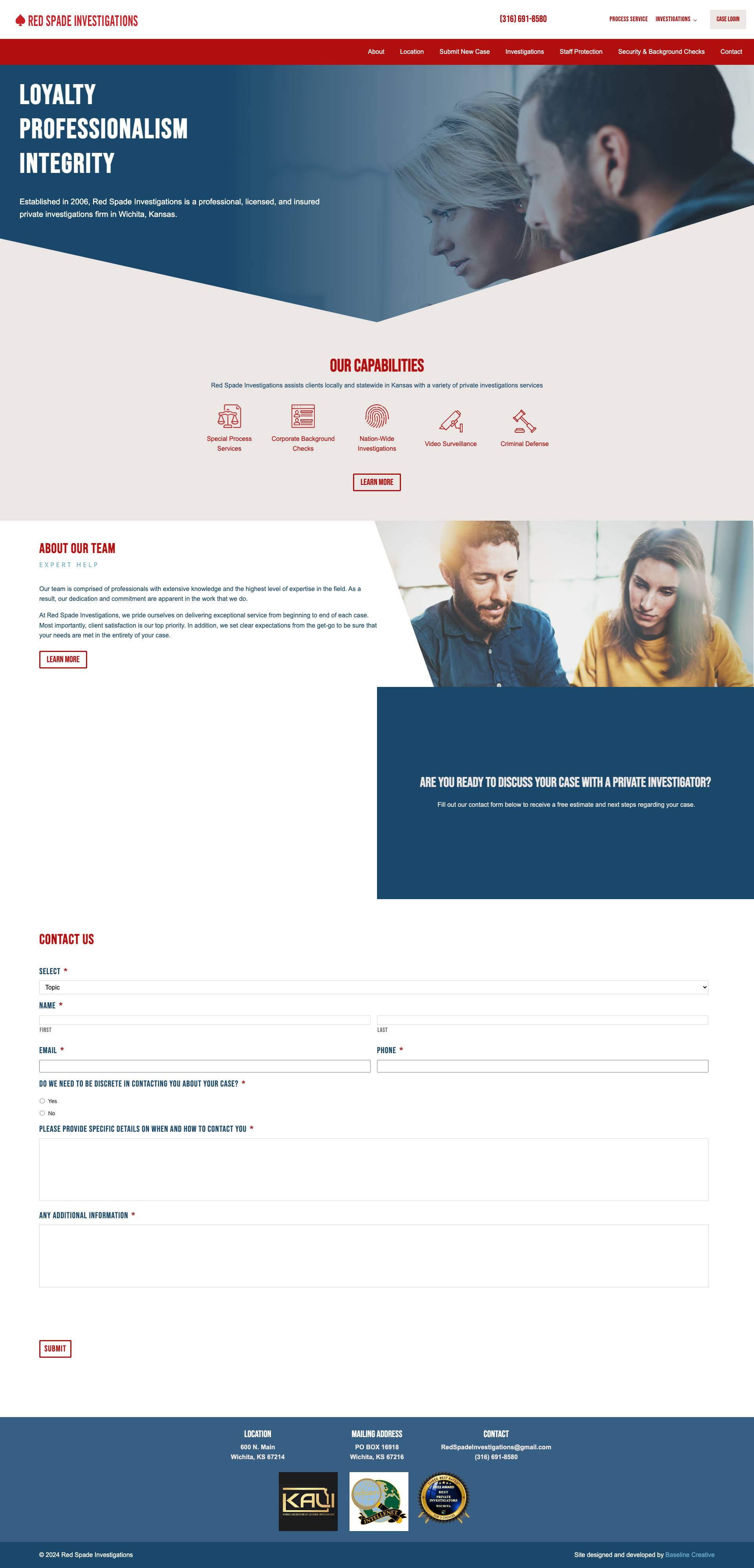 Preview of Red Spade Investigations